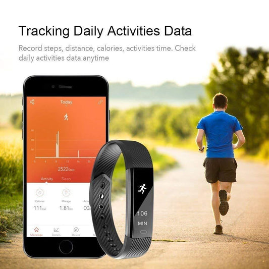 SmartFit Slim – Fitness Tracker & Smartwatch with Health Monitoring - NovaShop