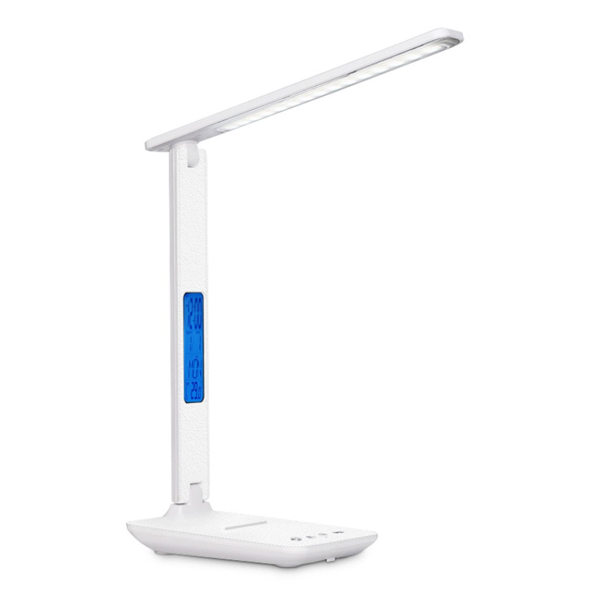 "3-in-1 Smart LED Desk Lamp | Wireless Charger, Digital Clock & Thermostat" - NovaShop