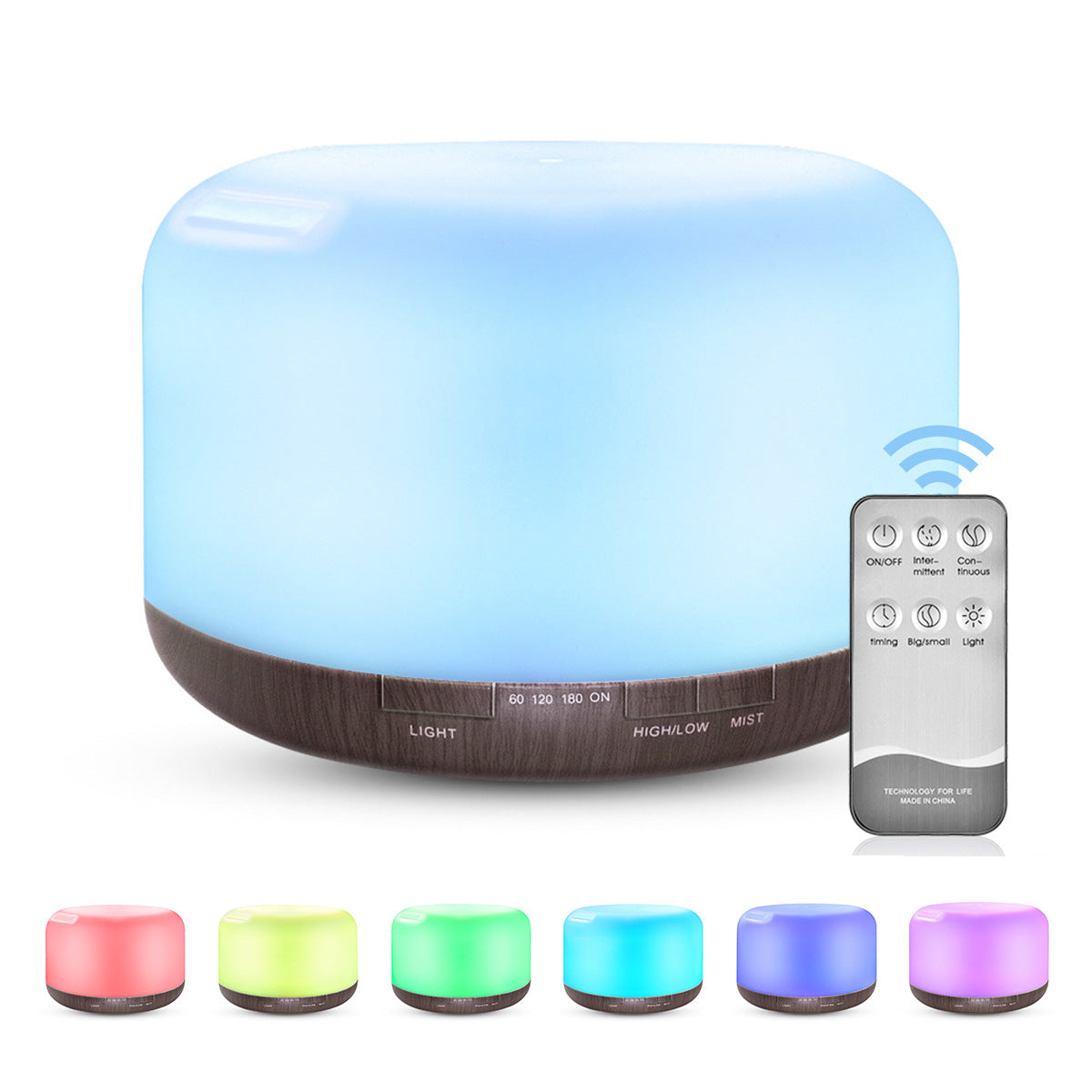 500ml Aromatherapy Diffuser | Remote Control