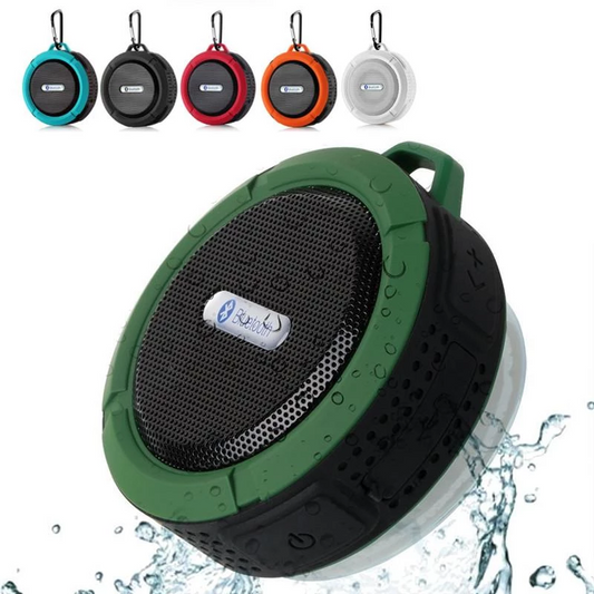 Mini Portable Waterproof Bluetooth Speaker with Suction Cup – Compact and Durable - NovaShop