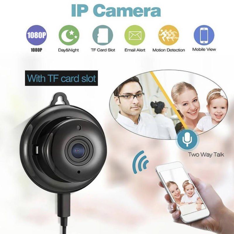 HD 1080P Mini WiFi Security Camera – Wireless IP Cam with Night Vision & Motion Detection - NovaShop