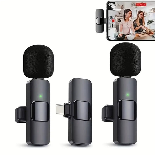 Wireless Lavalier Microphone with Noise Reduction