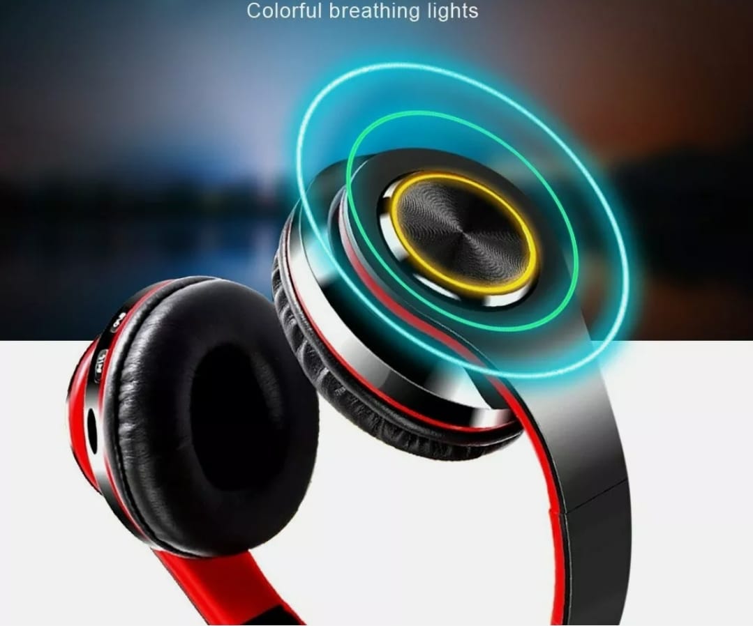 Ninja Dragon Z10 Bluetooth Headphones with Color Changing LED Lights and HiFi Stereo Sound - NovaShop