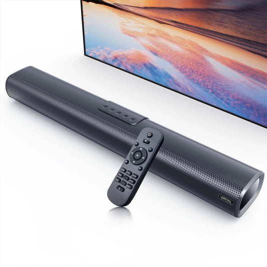 2.1Ch Sound Bar for TV with Subwoofer, Wired & Wireless, 50W Power with 2 Full-Range Drivers - NovaShop