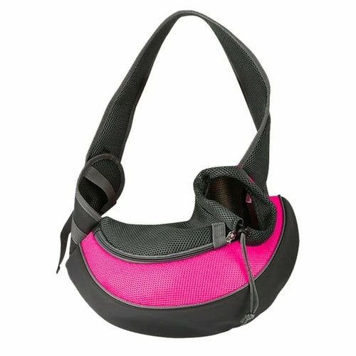 Pet Travel Shoulder Carrier – Comfortable & Breathable Sling Bag for Small Dogs & Cats - NovaShop