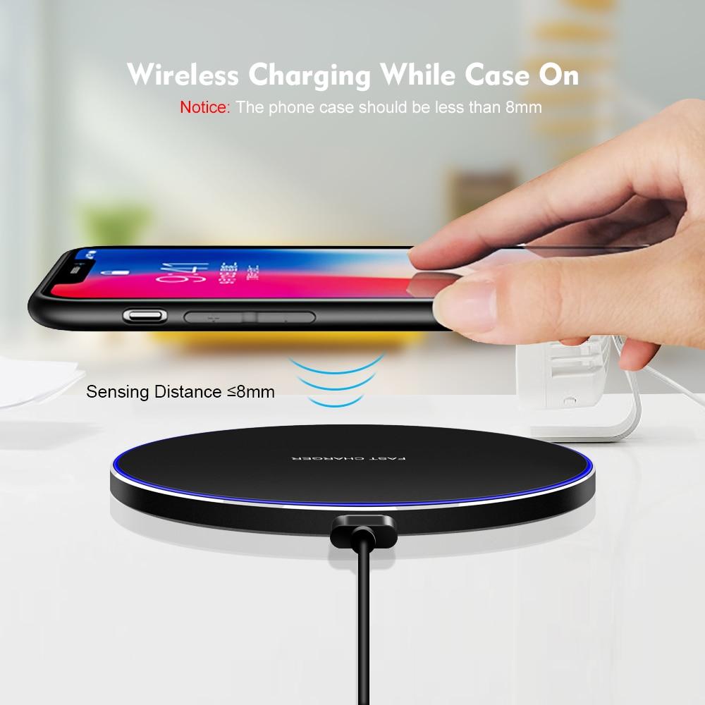 Dragon W9 30W Fast Wireless Charging Pad – Ultra-Thin & High-Speed Charger - NovaShop