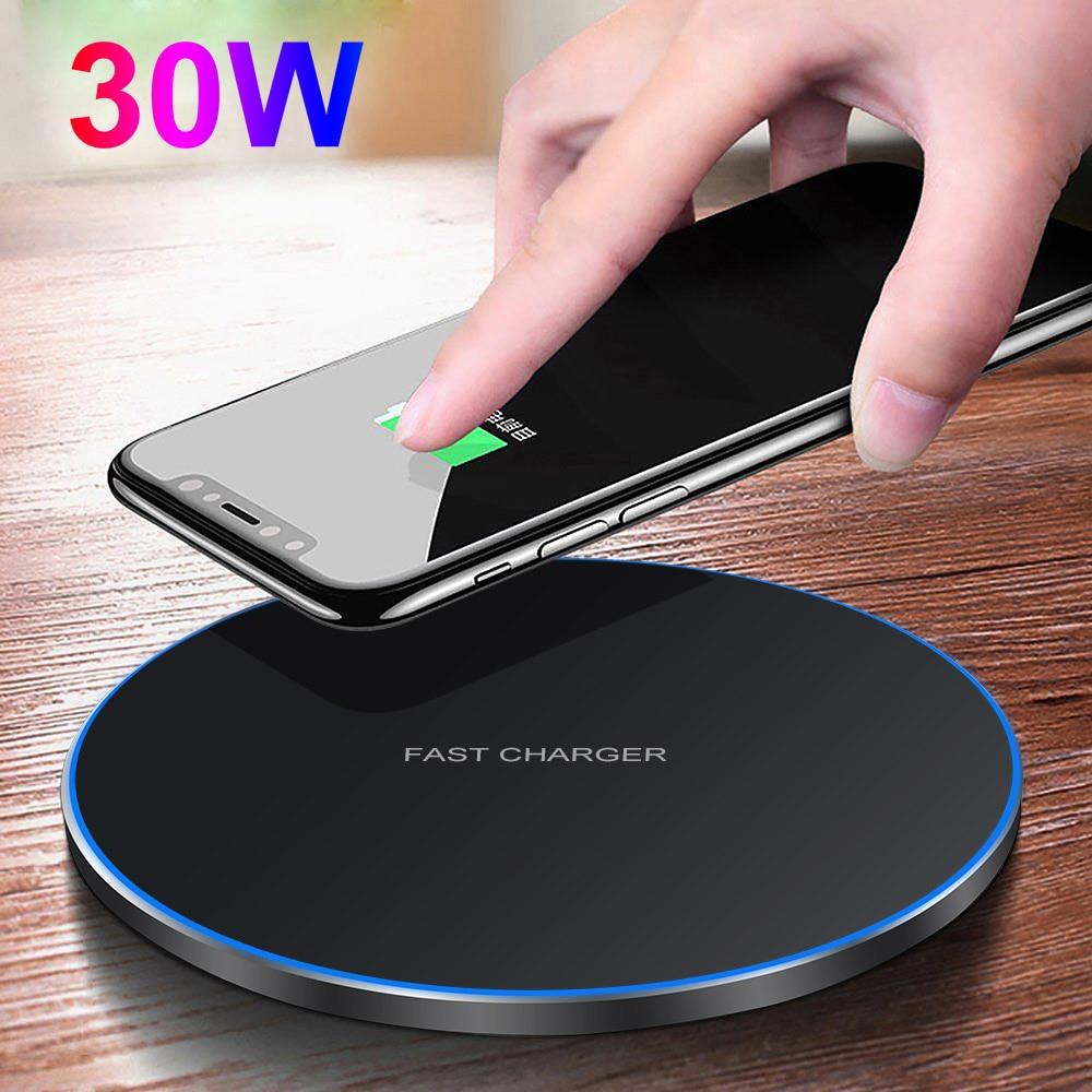 Dragon W9 30W Fast Wireless Charging Pad – Ultra-Thin & High-Speed Charger - NovaShop