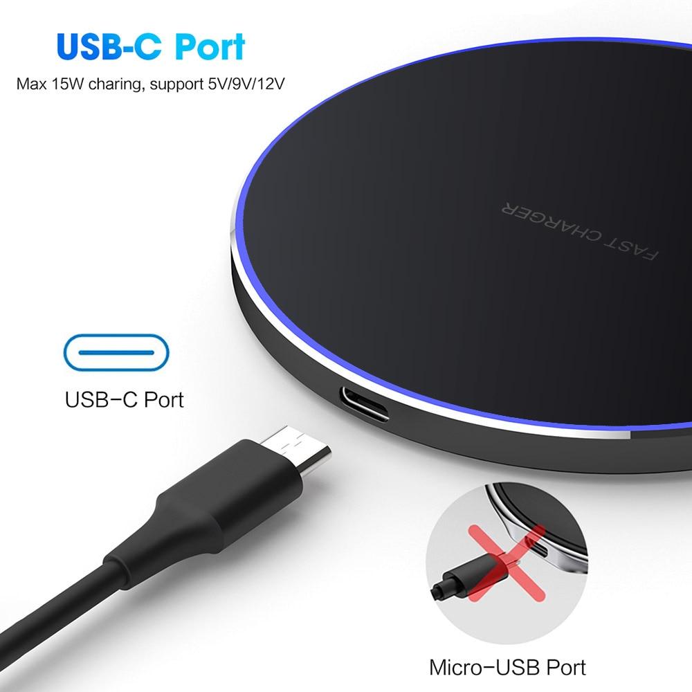 Dragon W9 30W Fast Wireless Charging Pad – Ultra-Thin & High-Speed Charger - NovaShop